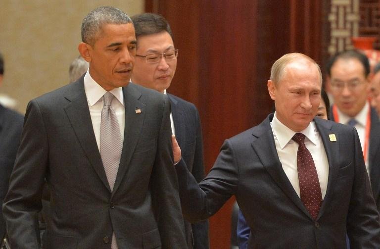 Obama e Putin conversam em Pequim sobre Ucr&acirc;nia, Ir&atilde; e S&iacute;ria