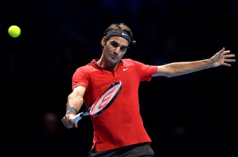 Federer esteve a dois pontos de aplicar uma bicicleta