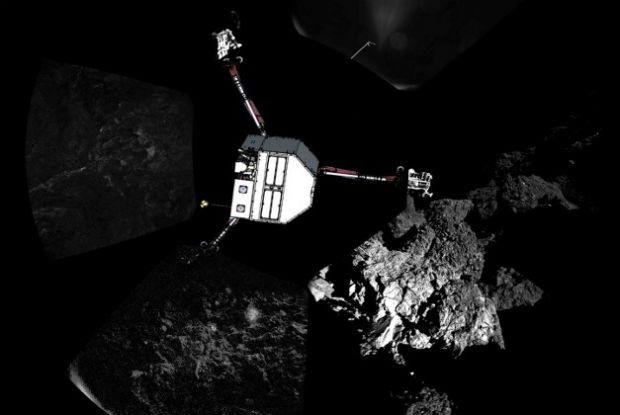 Rob&ocirc; Philae segue trabalhando, mas est&aacute; ficando sem energia