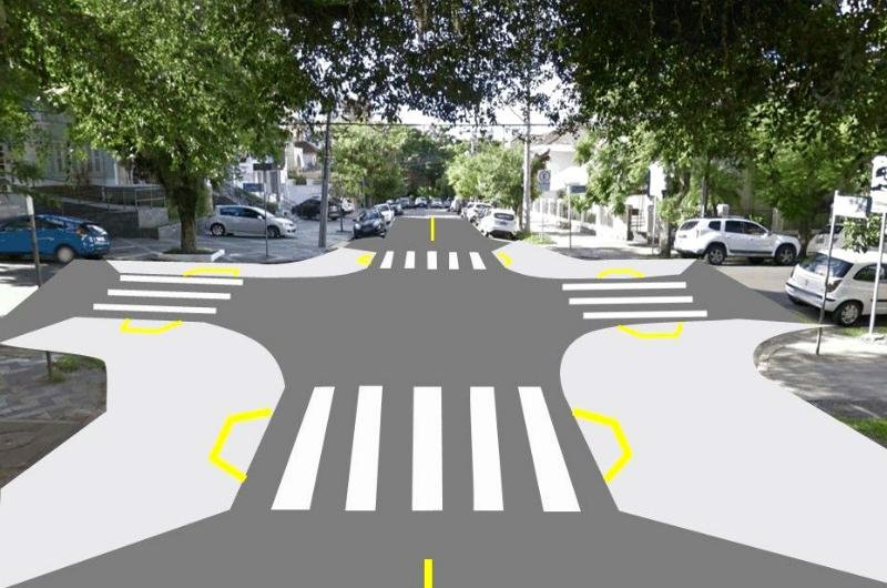 Objetivo &eacute; reduzir a velocidade em vias locais e ampliar a seguran&ccedil;a de quem circula a p&eacute;