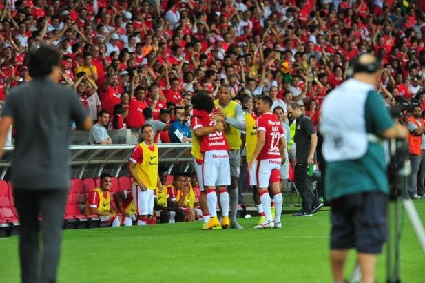 Vit&oacute;ria sobre o Palmeiras garantiu Inter na Libertadores