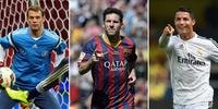 Neuer, Messi e Cristiano Ronaldo concorrem a melhor do mundo