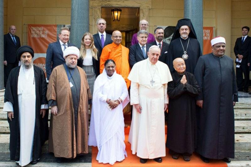 Francisco e l&iacute;deres religiosos se unem contra a escravid&atilde;o 