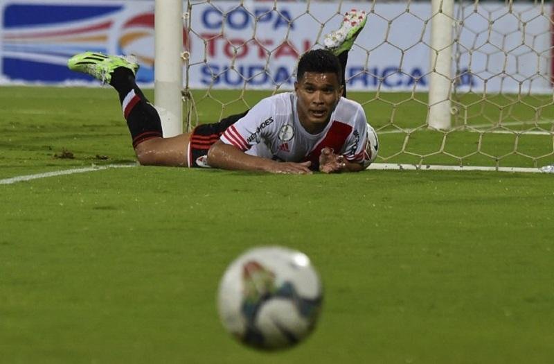 Teo Guti&eacute;rrez pouco produziu contra o Atl&eacute;tico Nacional