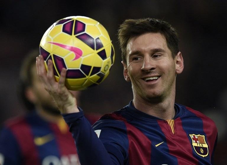 Messi supera marca de 400 gols pelo Barcelona