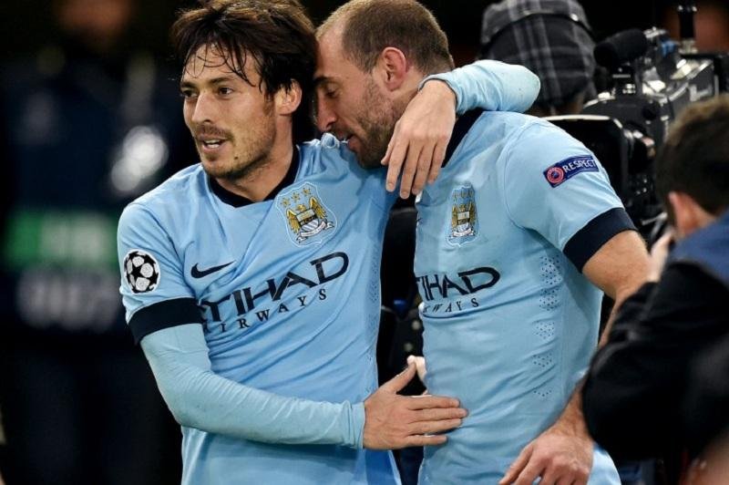 Zabaleta definiu o placar aos 40 minutos do segundo tempo