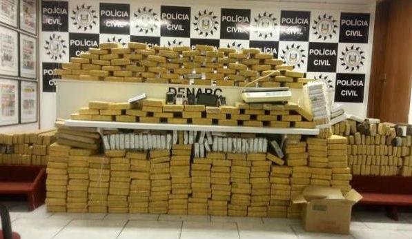 Denarc apreende 700 quilos de maconha em Esteio 