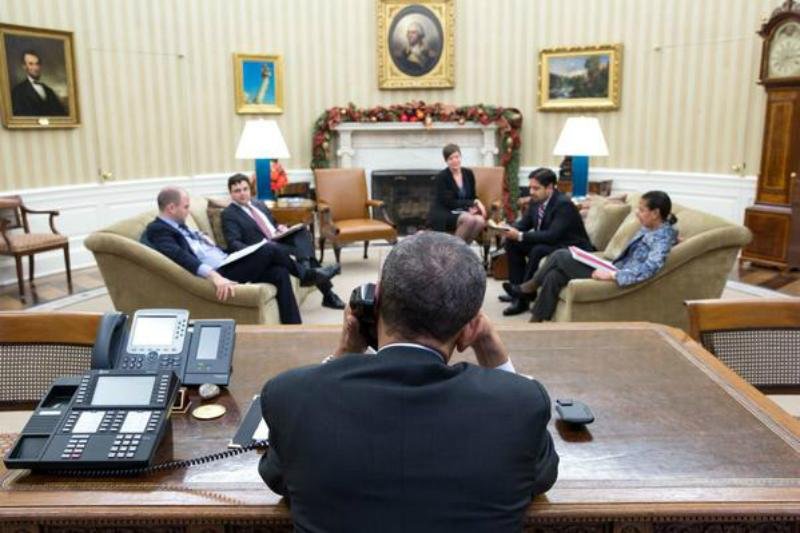 Obama fala com Ra&uacute;l Castro antes de pronunciamento