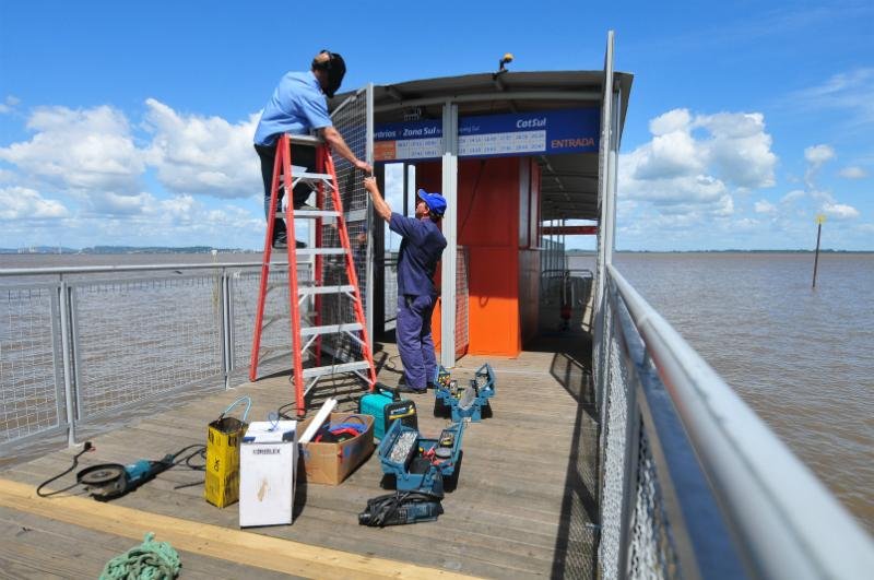 Catamar&atilde; da Zona Sul deve come&ccedil;ar a operar nesta quarta