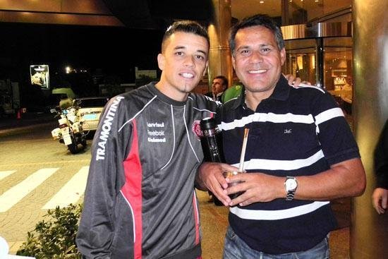 D&acute;Alessandro se encontrou com Rub&eacute;n Paz em 2011