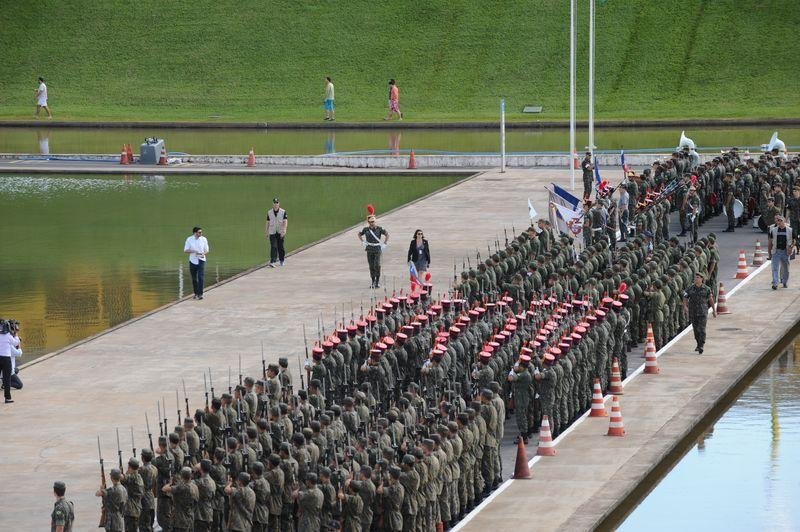 Cerimonial da Presid&ecirc;ncia fez teste para a posse da presidente Dilma Rousseff