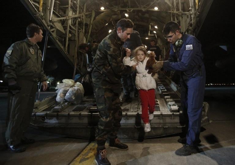 Resgatados ainda est&atilde;o em deslocamento at&eacute; a It&aacute;lia