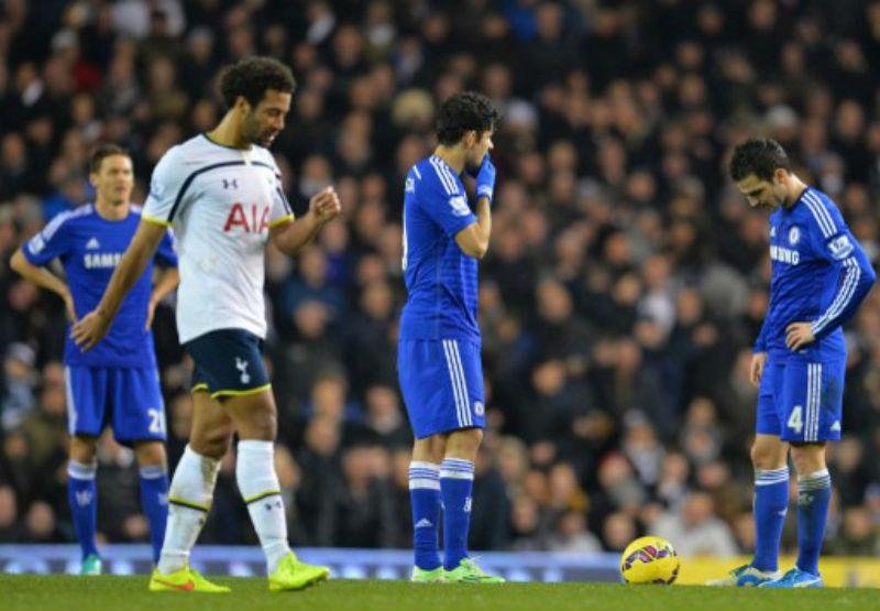 Tottenham fez 5 a 3 no Chelsea nesta quinta