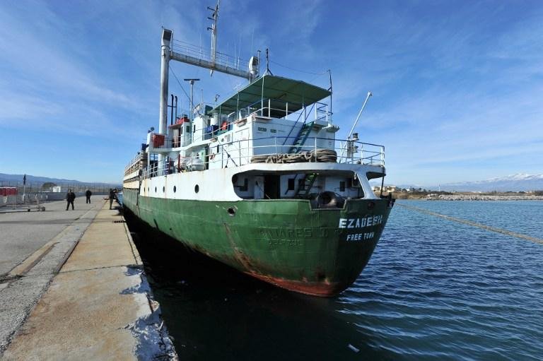 Um total de 360 imigrantes desembarcaram na Cal&aacute;bria, sul da It&aacute;lia, no navio de carga "Ezadeen" 