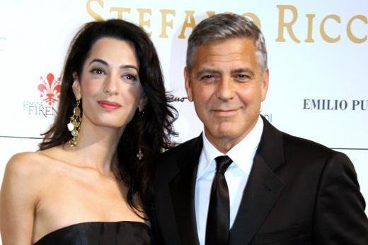 Amal Alamuddin e George Clooney se casaram em setembro do ano passado 
