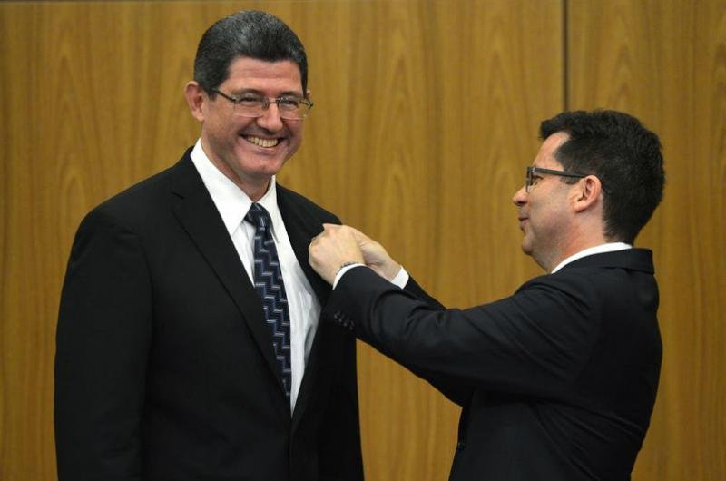 Joaquim Levy tomou posse nesta segunda-feira