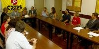 Governador Sartori e secretário da Educação, Vieira da Cunha, se reuniram com o Cpers