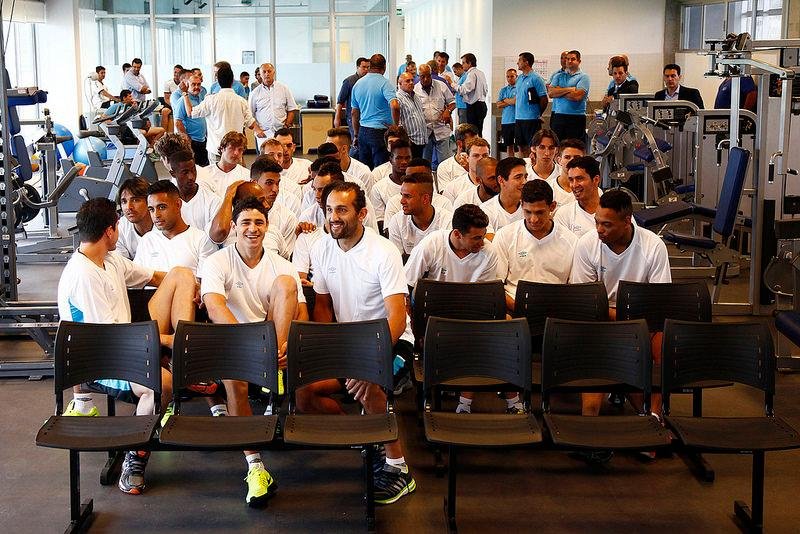 Elenco do Gr&ecirc;mio se reapresentou nesta quinta