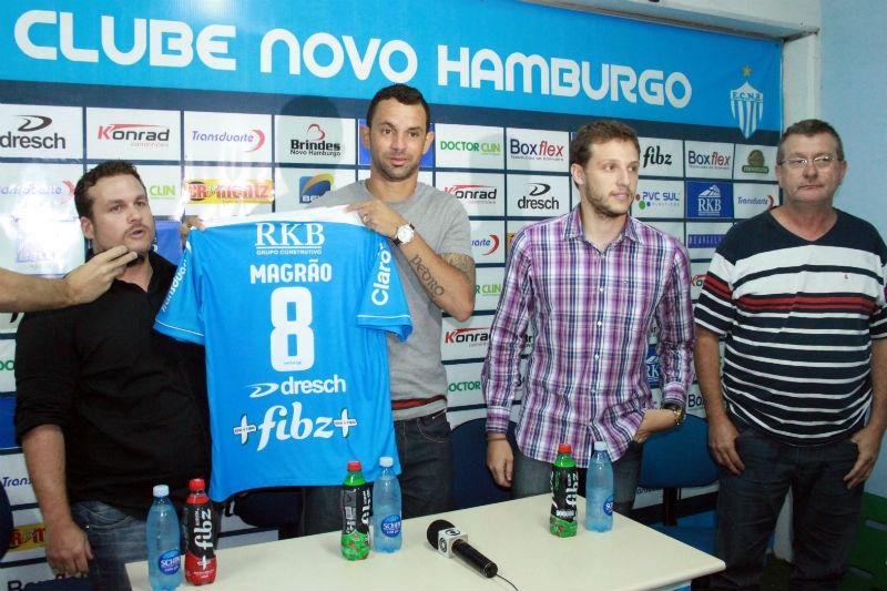 Magr&atilde;o vai disputar o Gauch&atilde;o pelo Novo Hamburgo