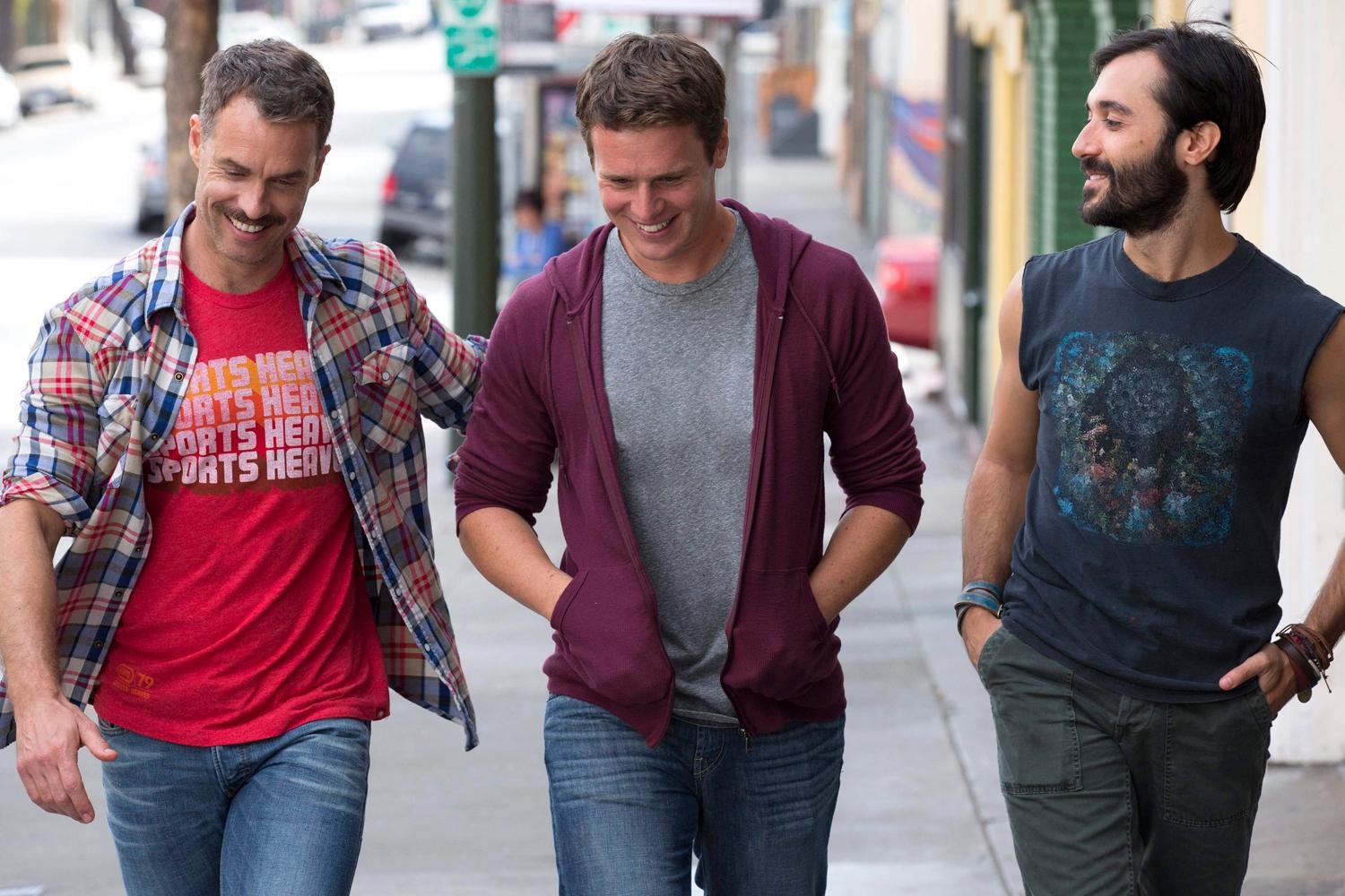 Jonathan Groff (centro) fala sobre a segunda temporada da s&eacute;rie, que estreou dia 11 no Brasil