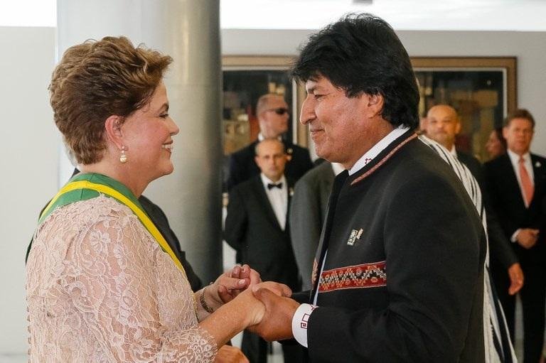 Boliviano compareceu &agrave; posse de Dilma no come&ccedil;o de janeiro