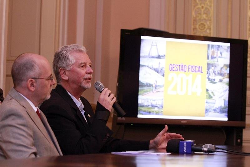 Fortunati comemorou resultado fiscal de 2014
