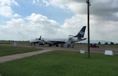 Aeronave tentou aterrissar tr&ecirc;s vezes no Aeroporto Salgado Filho
