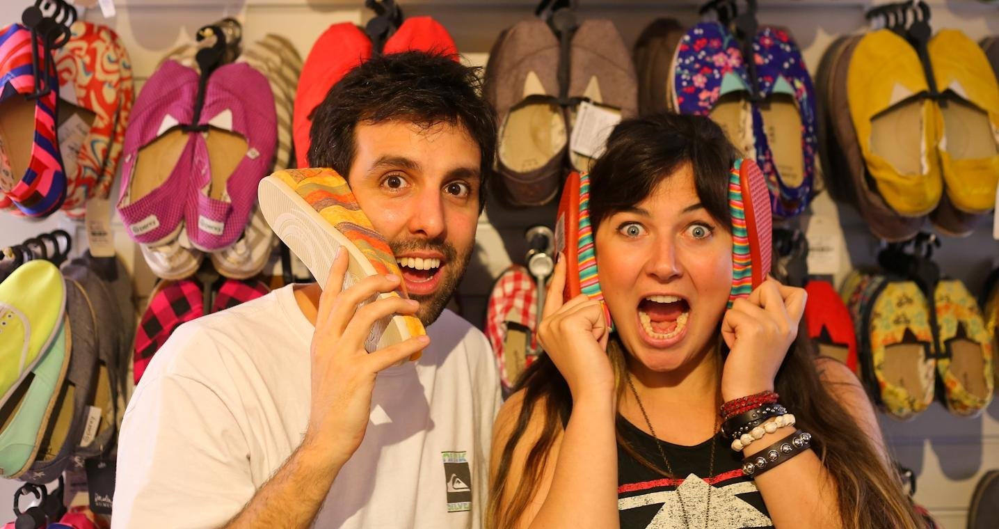 Fundadores da Perky Shoes participaram de evento nesta ter&ccedil;a-feira 