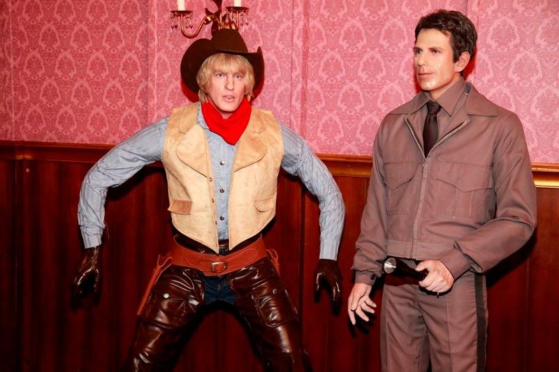 R&eacute;plicas do cowboy Jebediah e do vigia Larry Daley j&aacute; podem ser visitadas