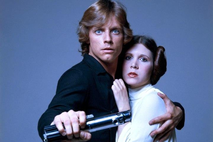 Luke e Leia prontos para o reencontro com os f&atilde;s no novo longa da saga