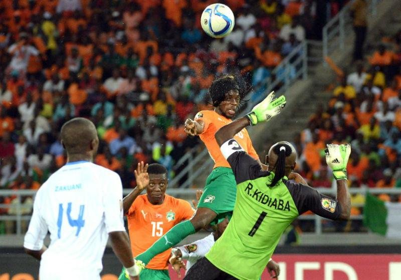 Gervinho marcou um dos gols da Costa do Marfim
