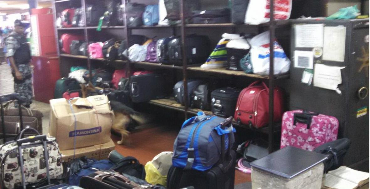Entorpecente estava dentro de uma mochila