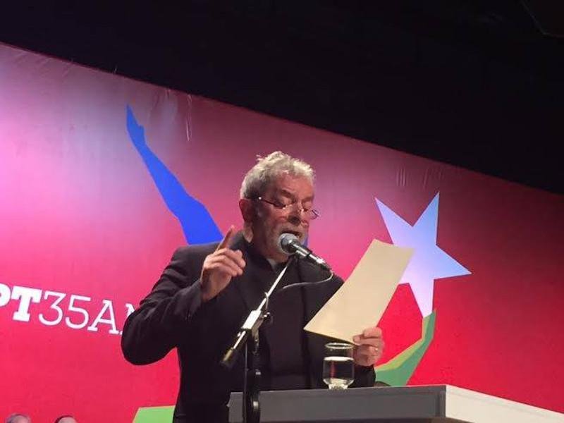 Ex-presidente falou em reuni&atilde;o do Diret&oacute;rio Nacional do PT 