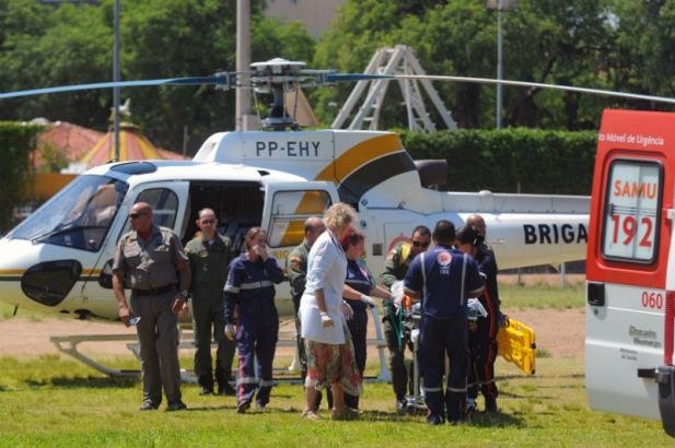 Melhora estado de sa&uacute;de de menino que caiu de sacada em Cap&atilde;o da Canoa
