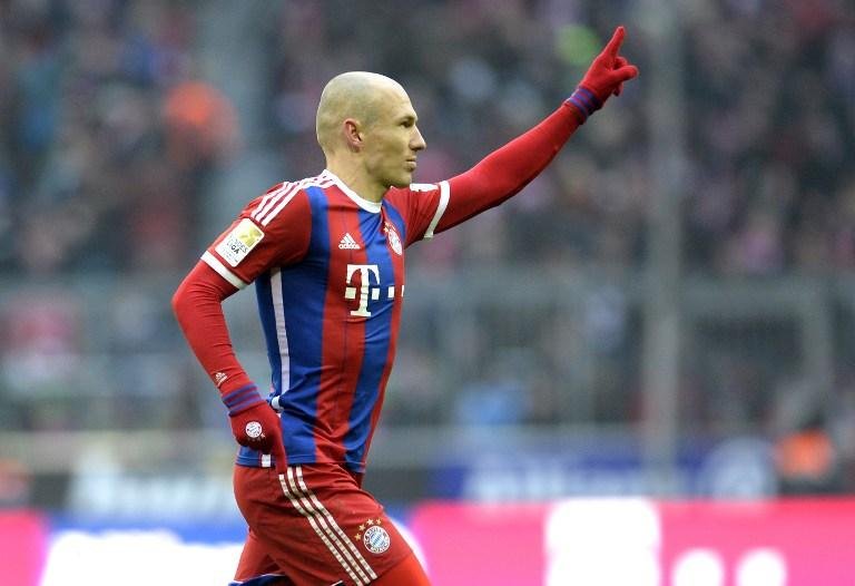 Robben marcou tr&ecirc;s vezes