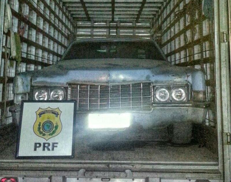 Ve&iacute;culo do ano 1969 estava sendo importado de maneira irregular