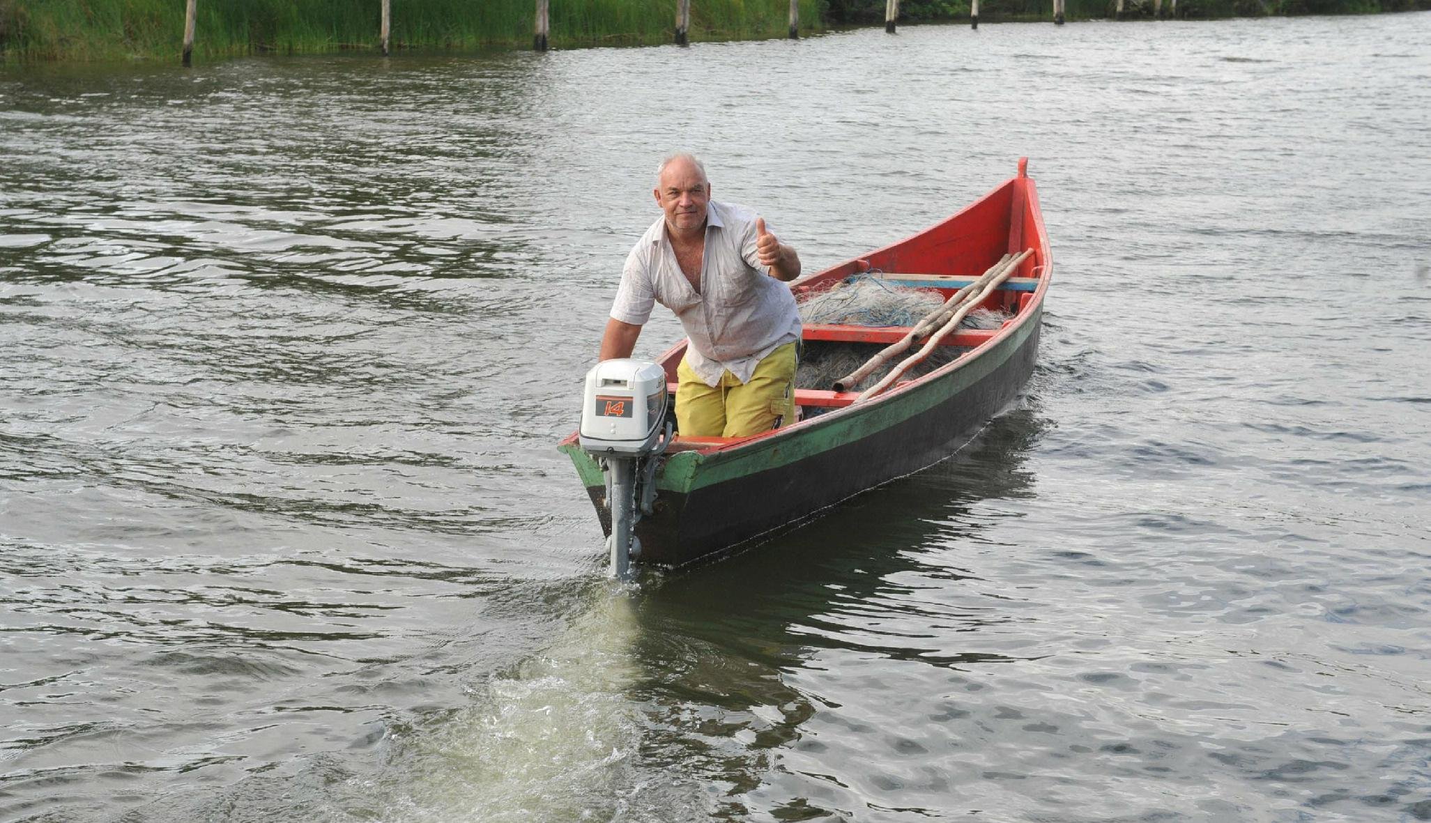 Paulo Moraes, pescador de Tramanda&iacute;: Ano passado n&atilde;o tinha nada