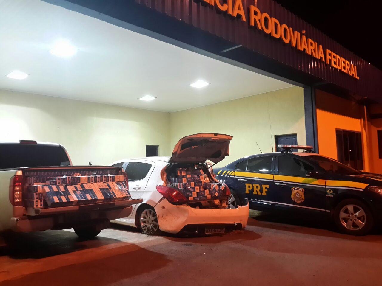 Seis mil pacotes de cigarro contrabandeado s&atilde;o apreendidos em Carazinho