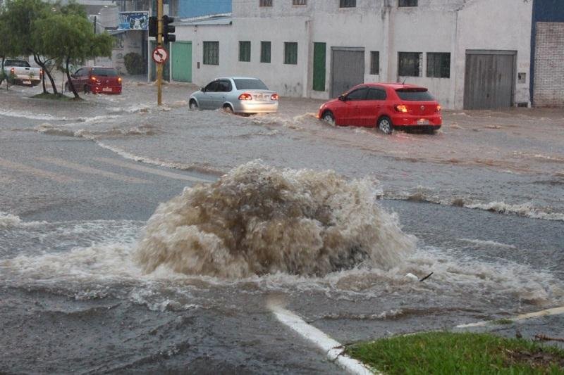 Chuvas causou transtornos em Santana do Livramento