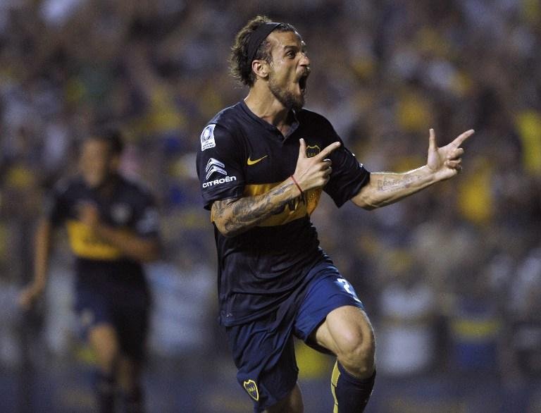 Osvaldo marcou gol da vit&oacute;ria do Boca