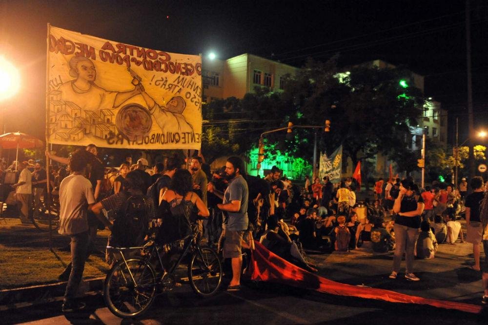 &Uacute;ltimo protesto ocorreu no dia 24 de fevereiro