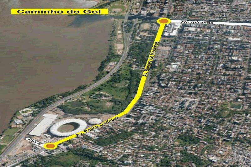Mais de 400 policiais far&atilde;o seguran&ccedil;a do Caminho do Gol no Gre-Nal