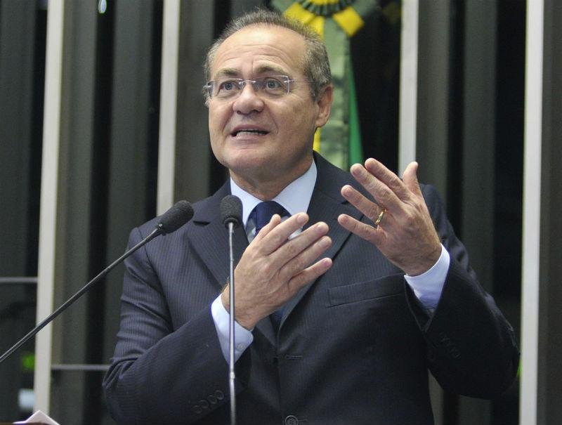 Renan Calheiros negou convite para participar da janta com a presidente