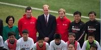 William adota diplomacia do futebol na China