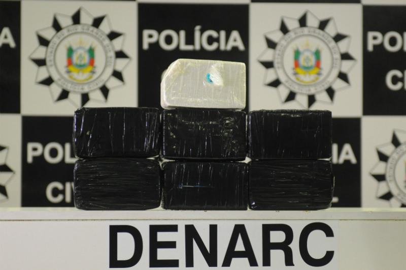 Homem &eacute; preso com 7,3 Kg de coca&iacute;na escondida em lanterna de carro