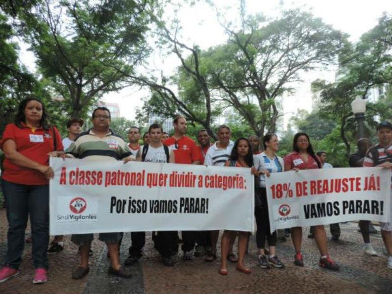 Sindicato dos Vigilantes promete paralisa&ccedil;&atilde;o por tempo indeterminado a partir da segunda-feira
