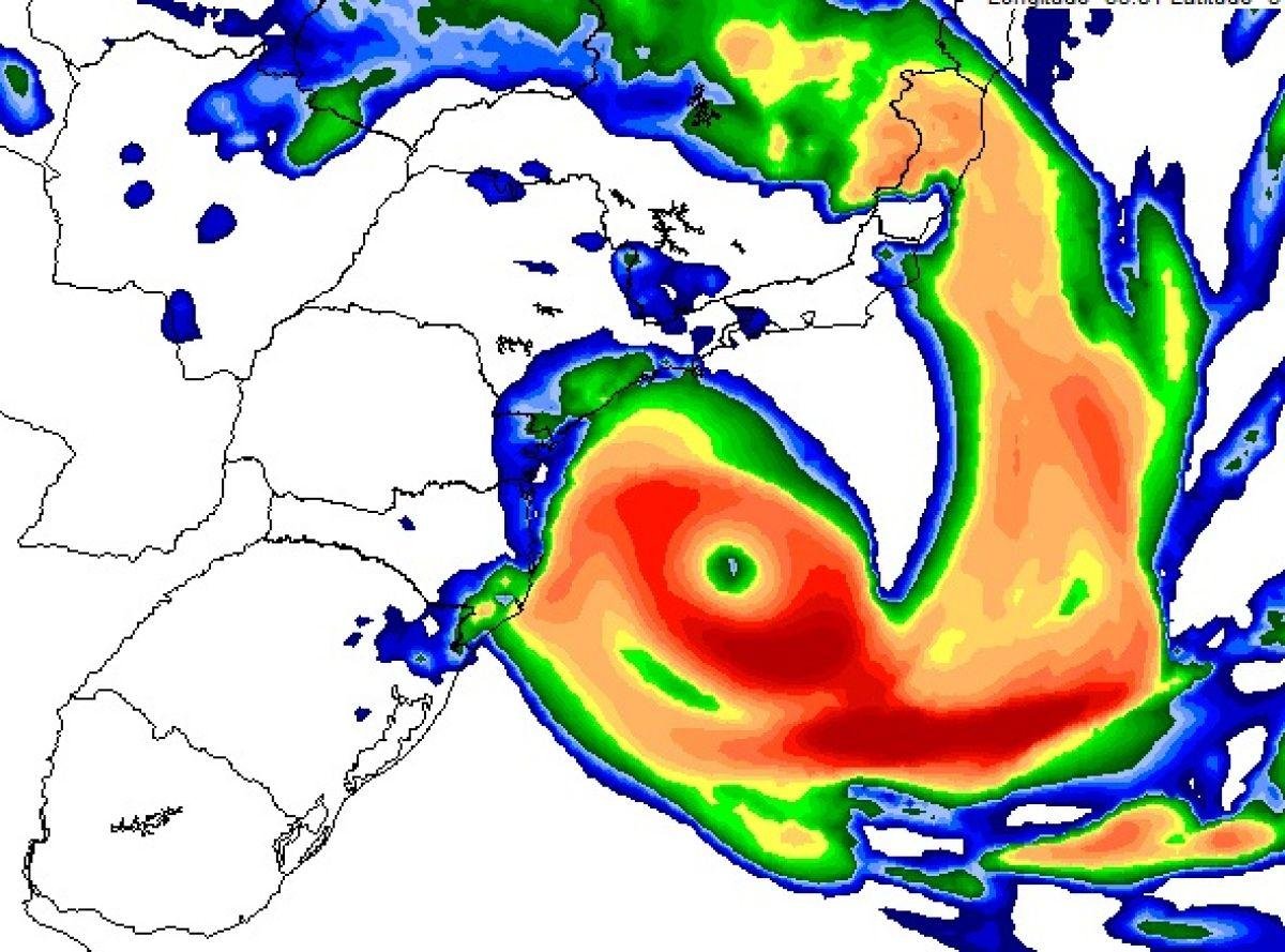 RS ter&aacute; pancadas de chuva e rajadas de vento no come&ccedil;o da semana