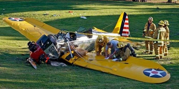 Avi&atilde;o vintage de Harrison Ford