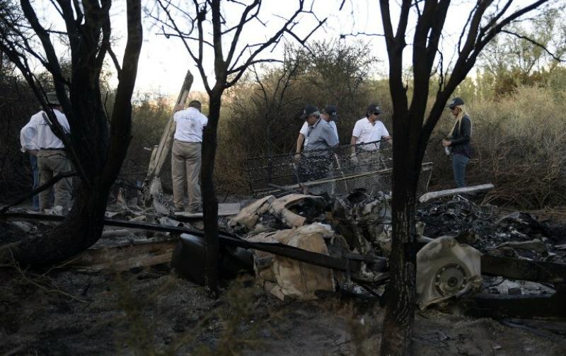 Choque entre aeronaves deixou dez mortos nessa segunda-feira 