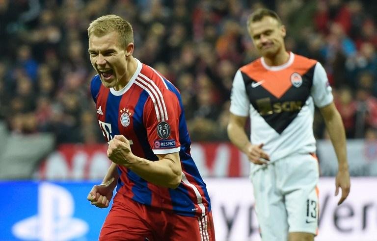 Bayern relembra Alemanha e faz sete no &ldquo;brasileiro&rdquo; Shakhtar Donetsk